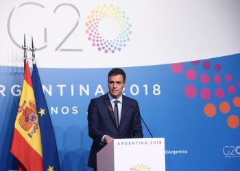 Pedro Sánchez en la cumbre del G20 en Buenos Aires./ Foto: Pool Moncloa/Fernando Calvo