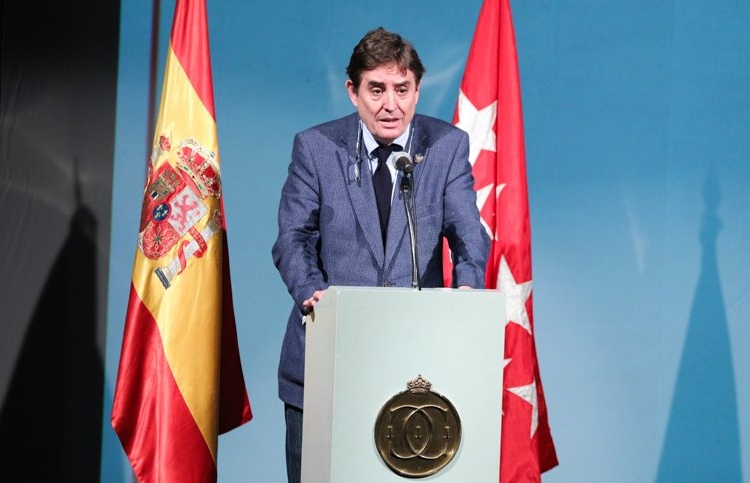 García Montero during his speech / Photo: @InstCervantes