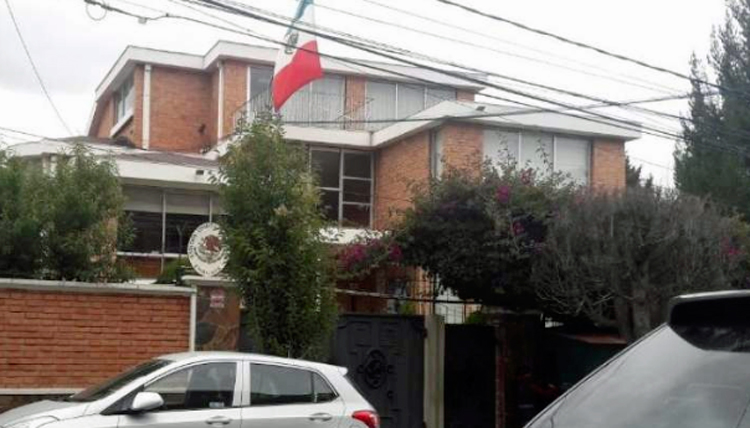 Embajada de México en Bolivia.