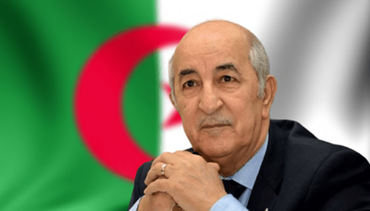 El presidente de Argelia, Abdelemejid Tebboun.