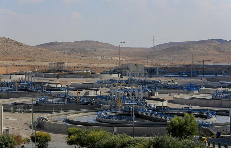 Planta de aguas residuales en Zarqa, Jordania. / Foto: UpM