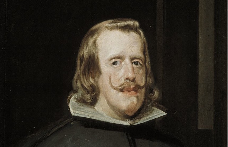 Felipe IV, retratado por Velázquez.