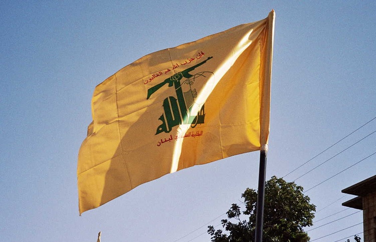 Bandera de Hezbolá en Líbano. / Foto: CC BY-upyernoz/Flickr