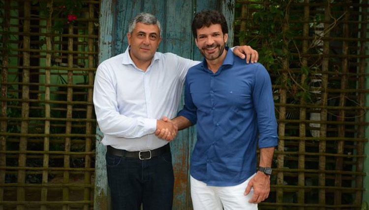 El secretario general de la OMT con el ministro de Turismo de Brasil./ Foto: Twitter