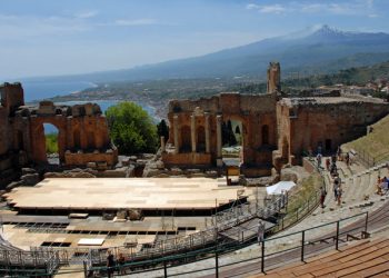 View of Etna from Taormina, Sicily / Photo: AR