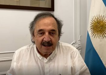 Ricardo Alfonsín, embajador de Argentina, saludó por vídeo a los convocados.