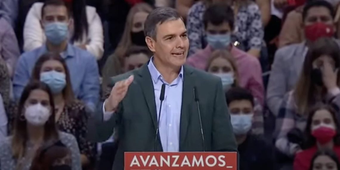 Pedro Sánchez, durante el Congreso del PSOE celebrado este fin de semana en Valencia./ Imagen: YouTube