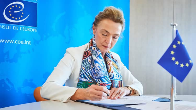 Secretary General of the Council of Europe, Marija Pejčinović / Photo: UNWTO