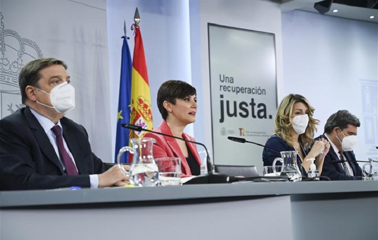 Isabel Rodríguez explica las decisiones del Consejo de Ministros. / Foto: Pool Moncloa