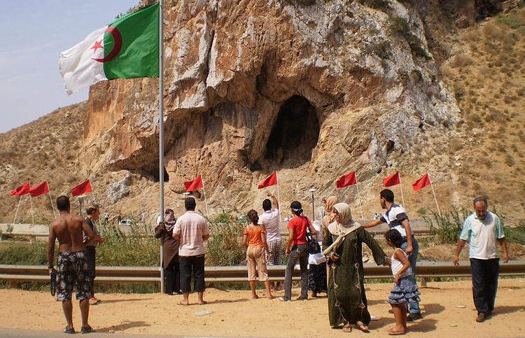 Punto fronterizo entre Argelia y Marruecos. / Foto: amekinfo/Flickr/Wikipedia