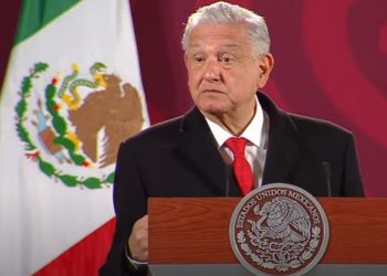 Andrés Manuel López Obrador. durante una rueda de prensa. / Foto: Presidencia