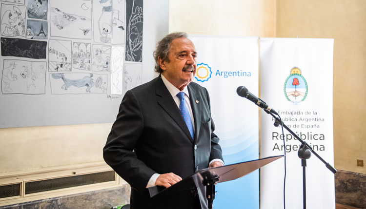 El embajador de Argentina, Ricardo Alfonsín./ Fotos: Embajada de Argentina