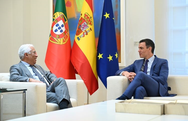 Costa y Sánchez durante su encuentro. / Foto: Moncloa