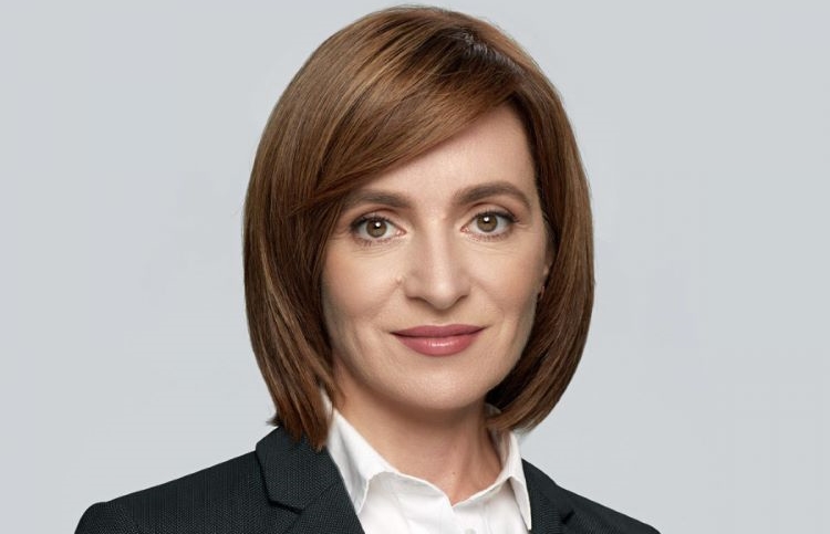 Maia Sandu, president of Moldova.