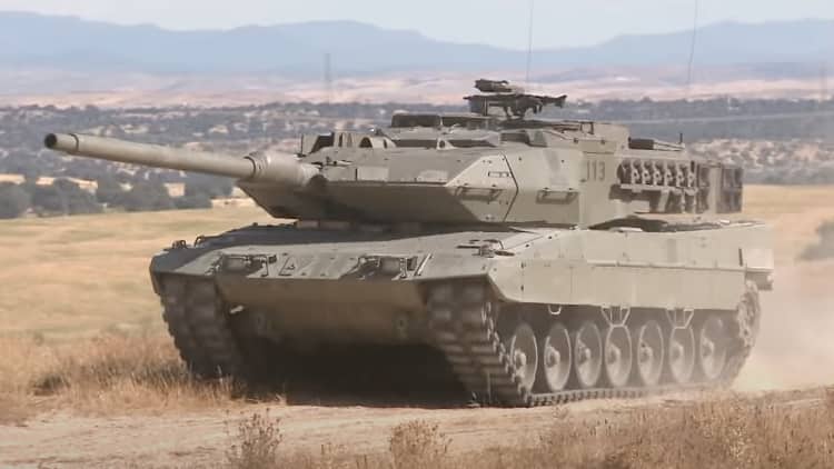 A Spanish Army 'Leopard'.