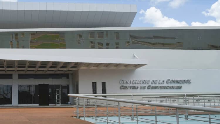 Centro de Convenciones de Conmebol.