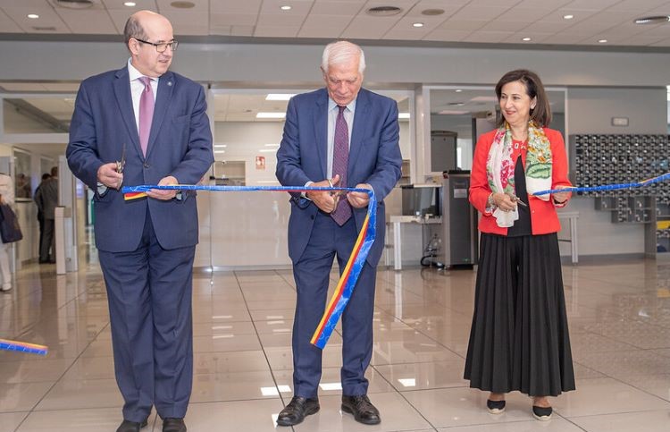 Inauguración del nuevo edificio del Centro de Satélites de la UE. / Foto: Marco Romero/MDE
