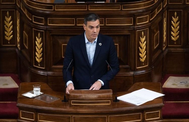Pedro Sánchez during his appearance in October. / Photo: Pool Congreso.