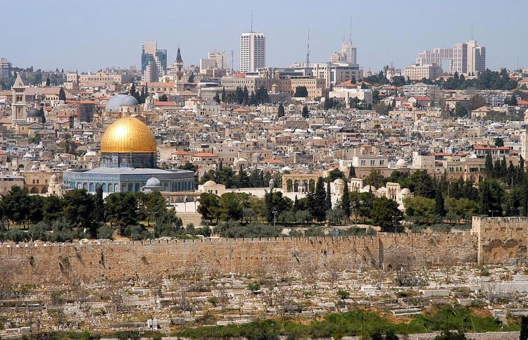 Vista de Jerusalén.
