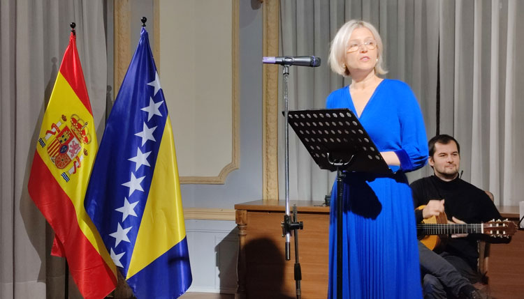 La embajadora de Bosnia y Herzegovina,