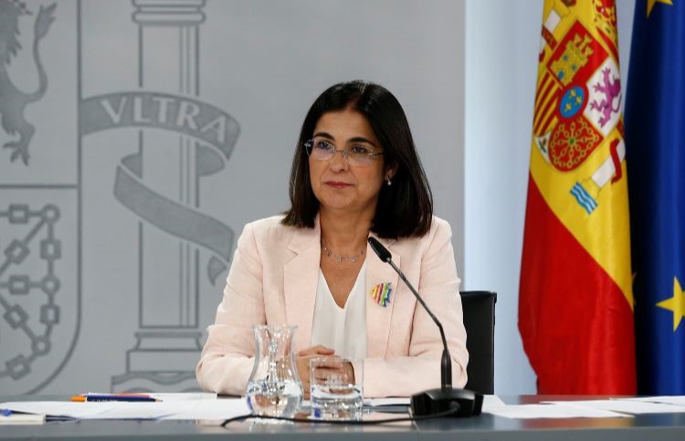 La ministra de Sanidad, Carolina Darias. / Foto: Pool Moncloa/Ricardo Galán