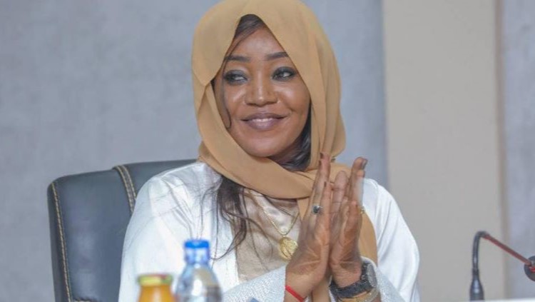 Amina Priscille Longoh, ministra de Género y Solidaridad Nacional de Chad.