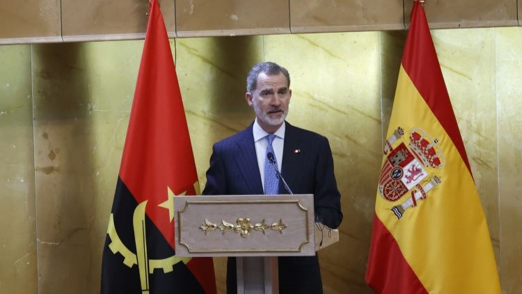 El Rey durante su intervención ante la Asamblea Nacional. / Foto: Casa Real