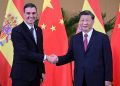Pedro Sánchez y Xi Jinping en la reunión del G20 en noviembre del año pasado.