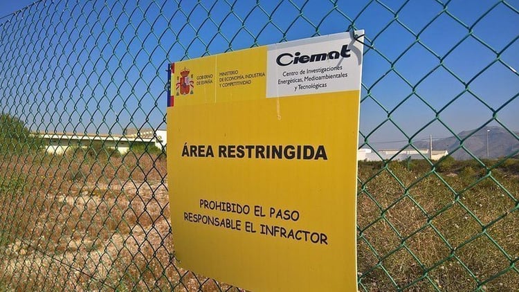 Palomares prohibited area./ Photo: CIEMAT