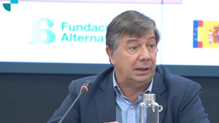 José Antonio Sanahuja durante la presentación del informe. / Foto: Fundación Carolina