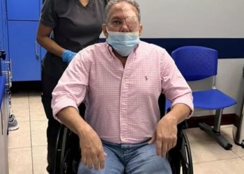José Javier Álvarez Argüello, uno de los nacionalizados, con graves secuelas físicas tras su detención / Foto: www.gofundme.com