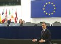 Intervención de Sánchez ante el Parlamento Europeo en enero de 2019. / Foto: Pool Moncloa/Fernando Calvo