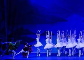 Una actuación del Ballet de Camagüey.