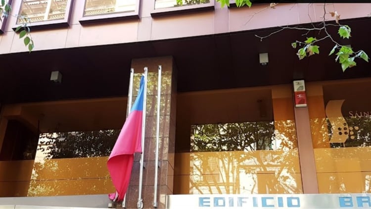 Consulate of Chile in Barcelona.