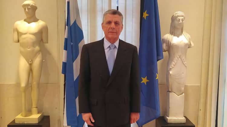 El embajador de Grecia en España, Ilias Fotopoulos