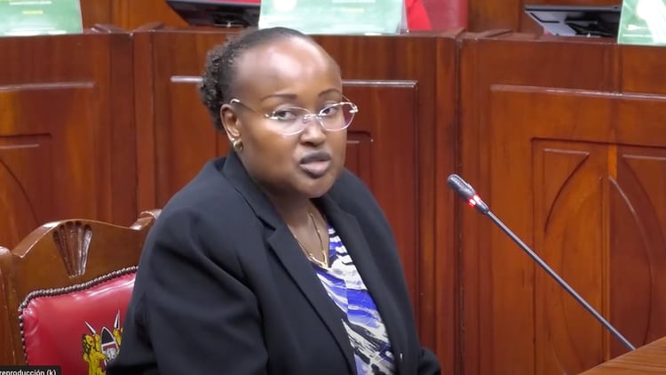 La nueva embajadora de Kenia, Nairimas Sharon Ole.