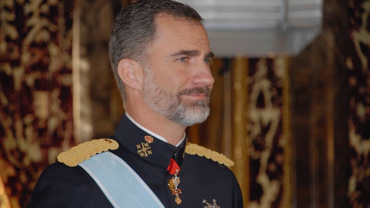 El Rey Felipe Vi en un acto de presentación de Credenciales./ Foto: AR
