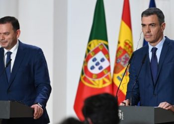 Montenegro y Sánchez durante la rueda de prensa. / Foto: Pool Moncloa/Borja Puig de la Bellacasa